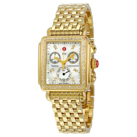 michele deco diamond watch replica|deco diamond michele watch price.